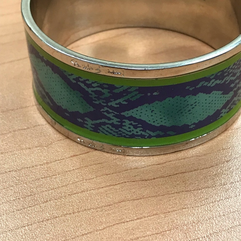 Love Express Green Pattern Bracelet